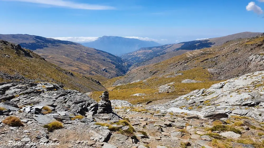 Make sure you turn around to take in the views when you hike Mulhacen