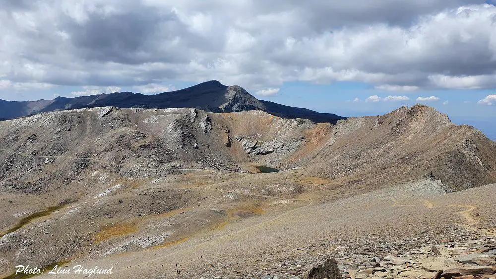 View of Refugio Caldera