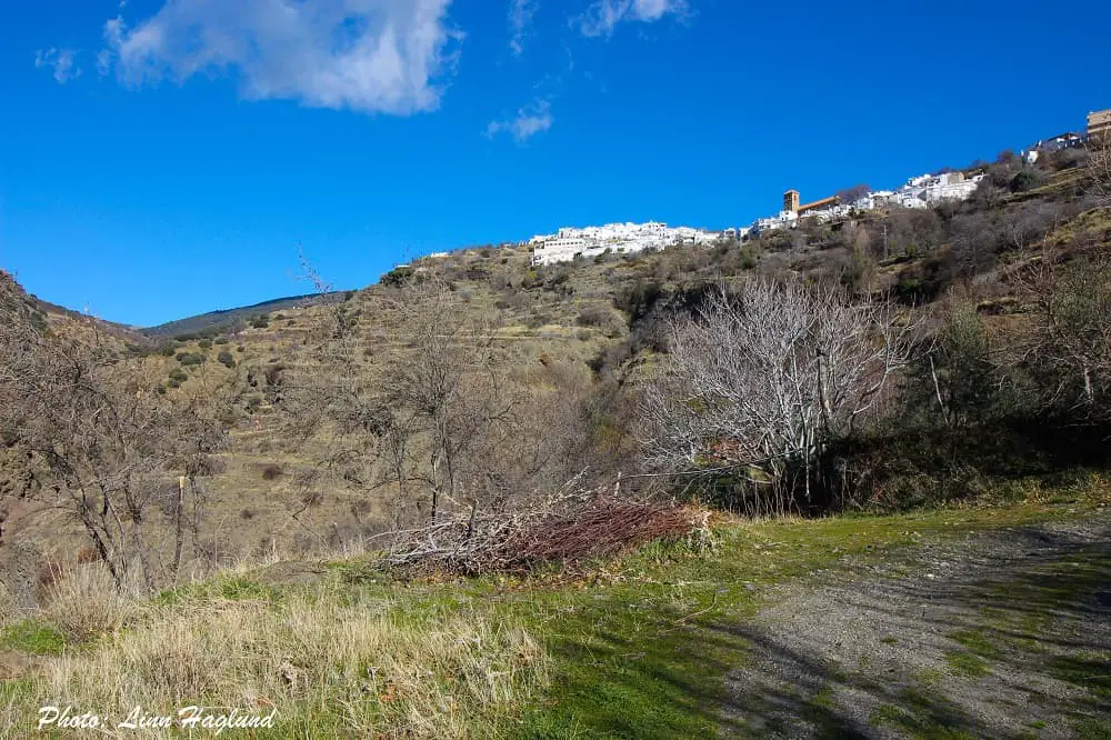 Bayarcal seen from the first part of the trail