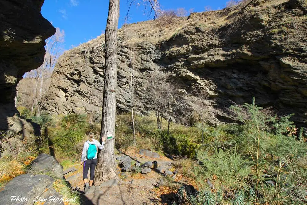 Hiking Rio Molinos trail