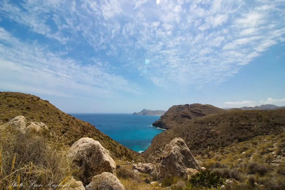 Cala de San Pedro hiking views