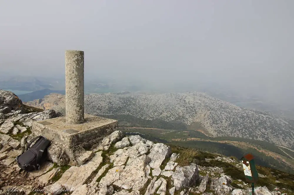 Hiking Malaga El Huma peak