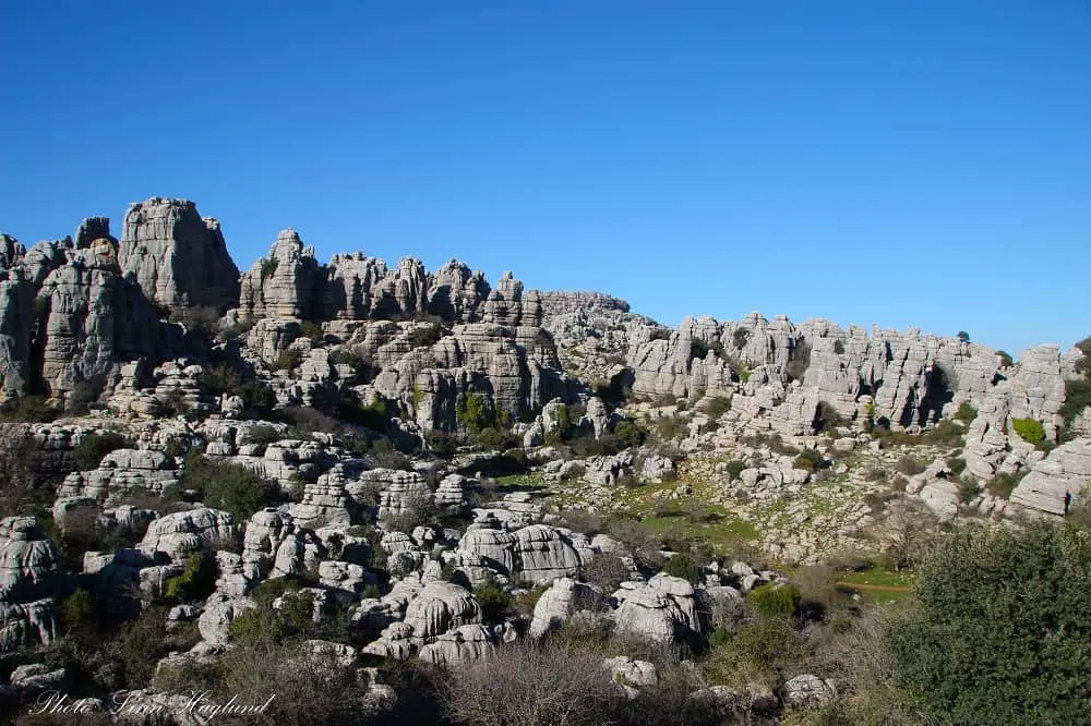 Hiking near Malaga - El Torcal de Antequera