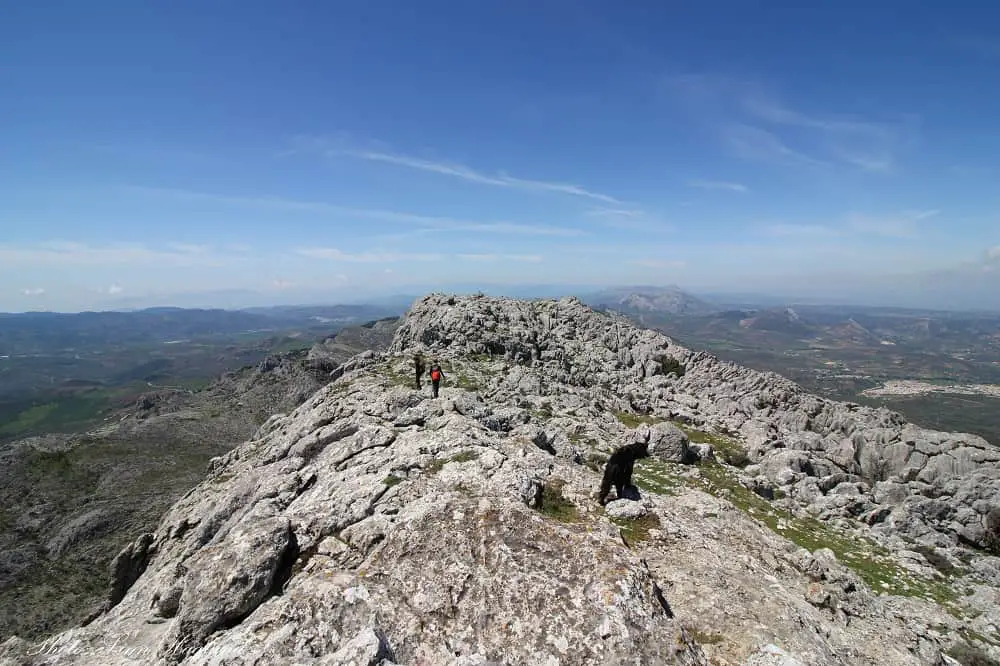 The ridge of Pico Chamizo