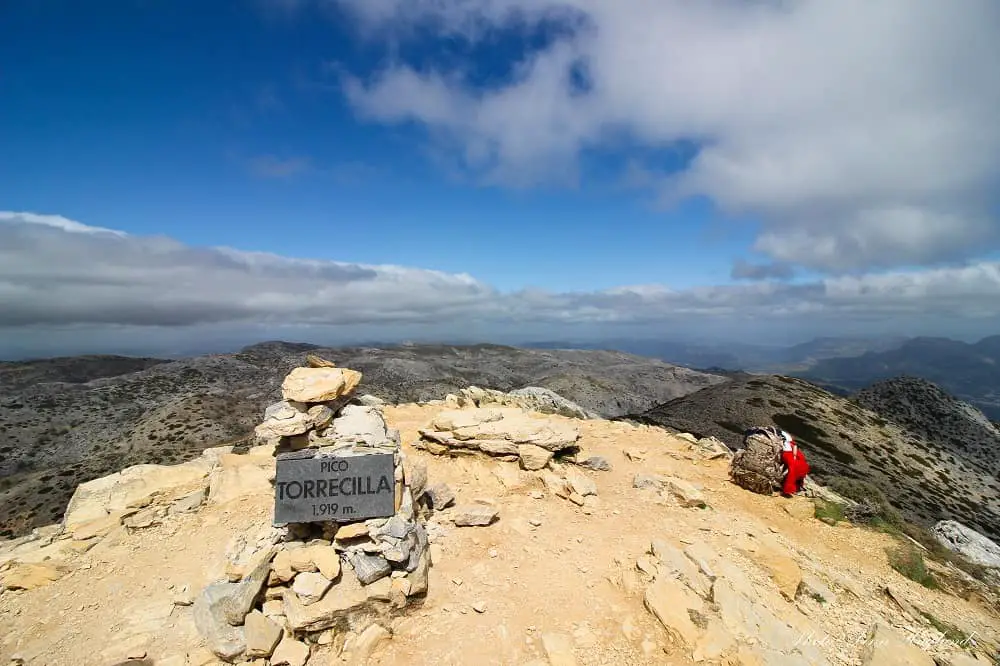 Torrecilla peak Malaga