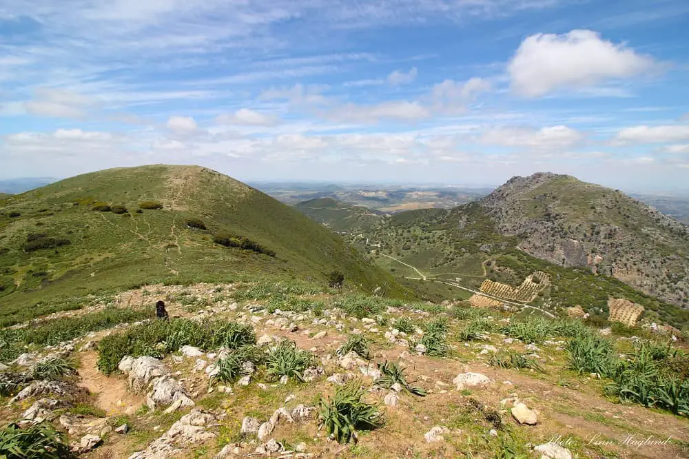 Views from Pico Terril Seville Spain