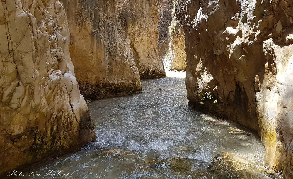 Rio Chillar - river walks in Andalucia