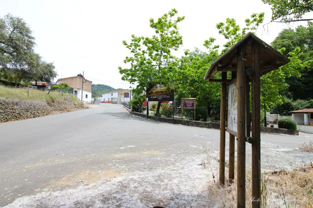 End of the trail in Los Romeros