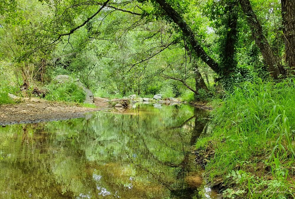 River hike El Repilado to Los Romeros Sierra de Aracena Huelva Andalucia