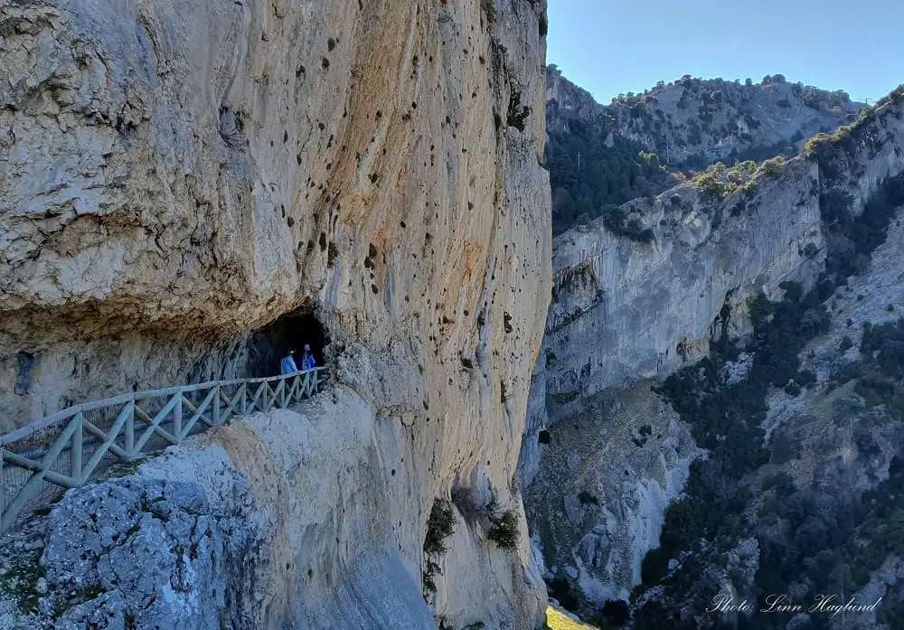 Tunnel on the Rio Borosa hike