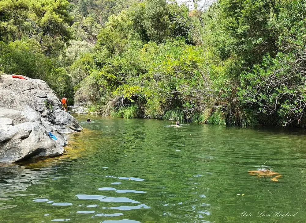 Waterhole along Rio Verde Malaga