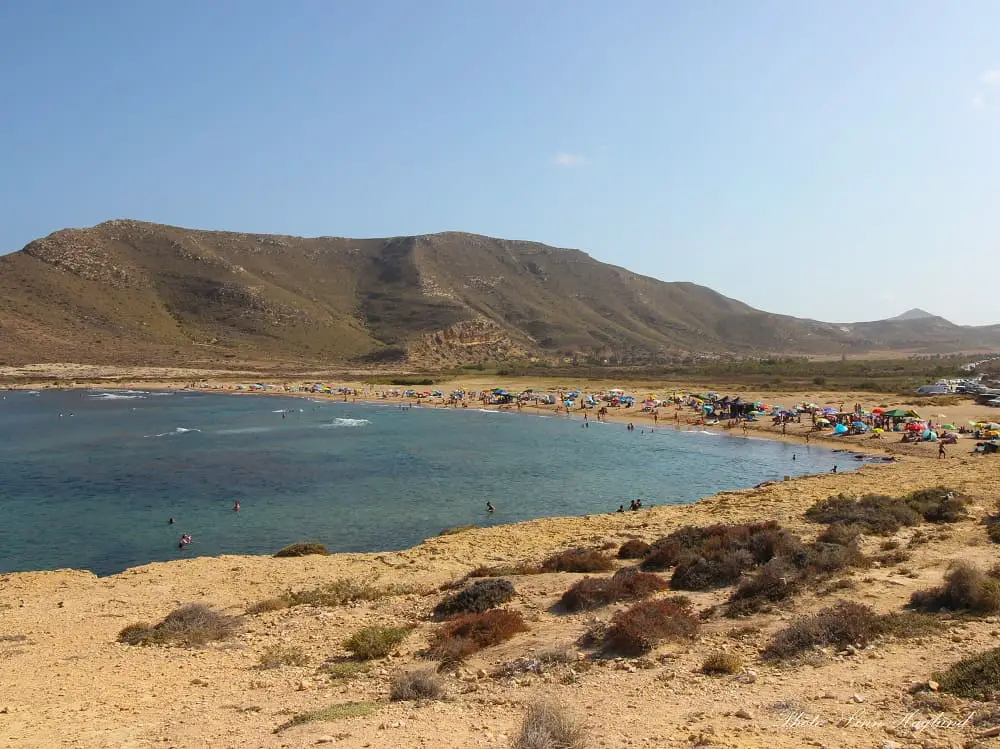 El Playazo beach - end of Sendero La Molata