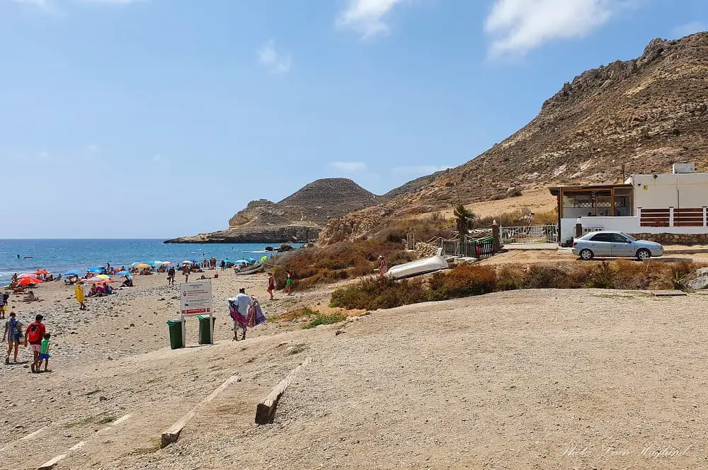 Las Negras beach towards el Playazo beach