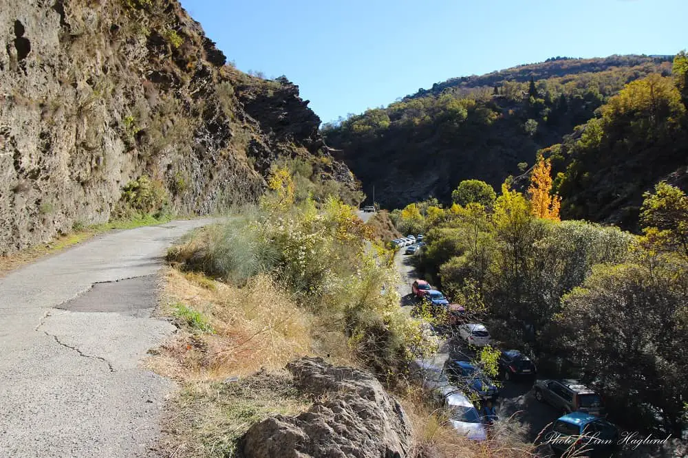 Parking Vereda de la Estrella Güejar Sierra