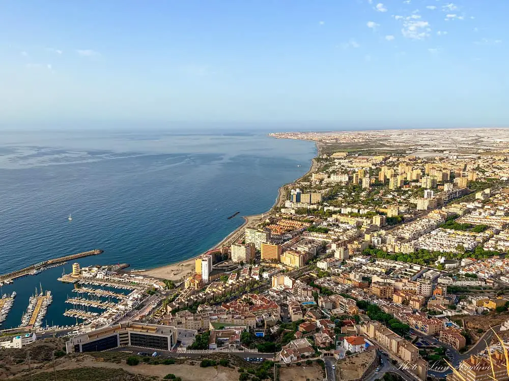 Views of Aguadulce from the Antennas