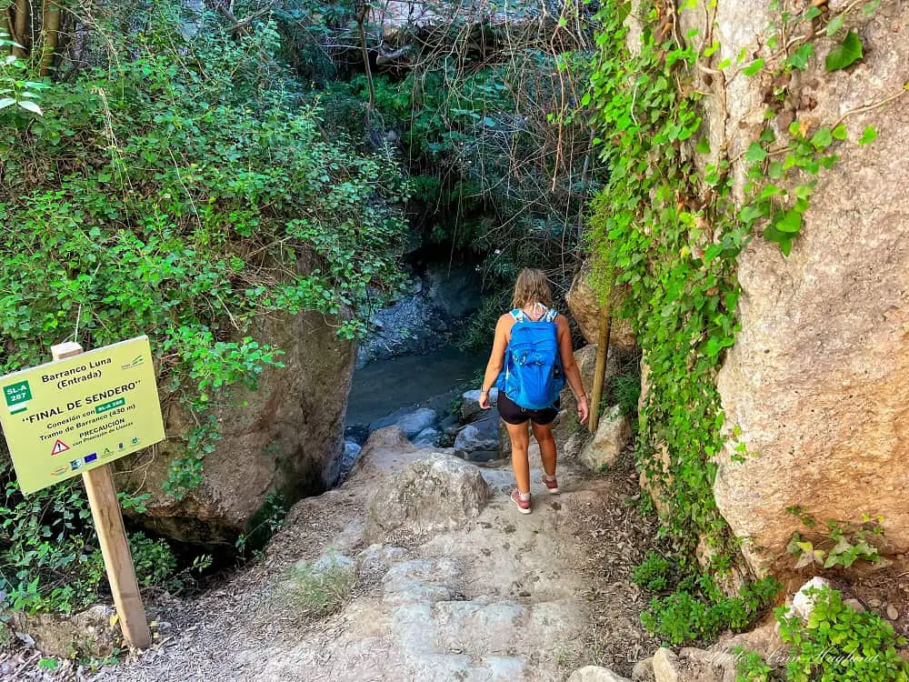 Hike Barranco de la Luna Saleres