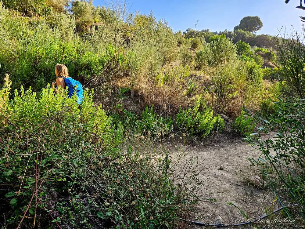 hiking Barranco de la Luna