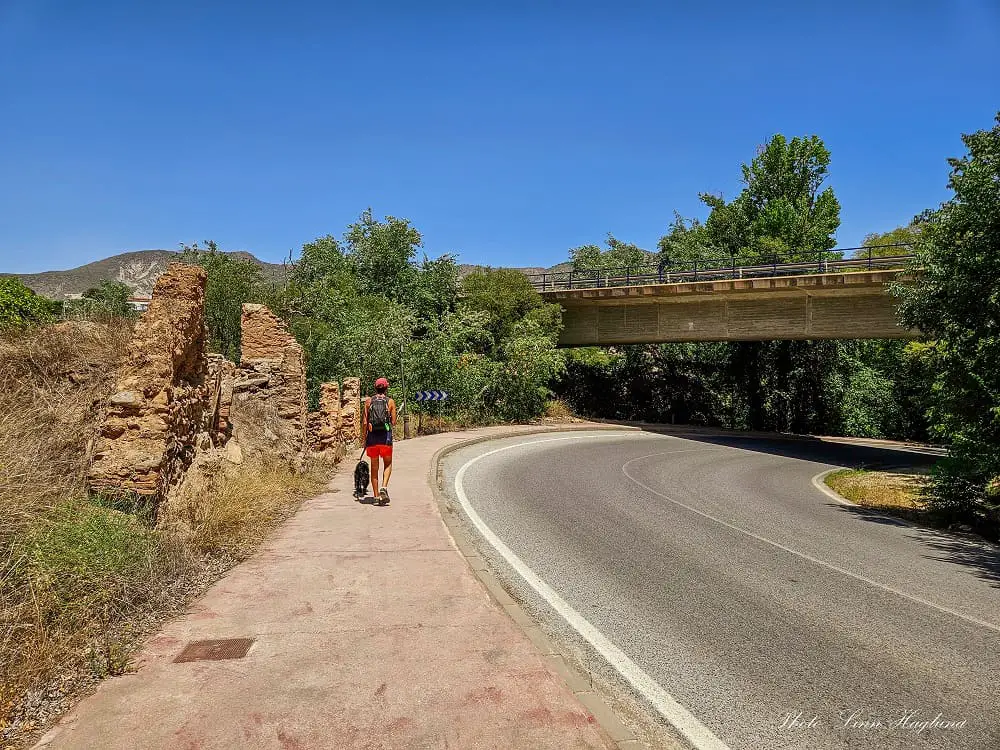 hiking ruta de los Bolos Granada