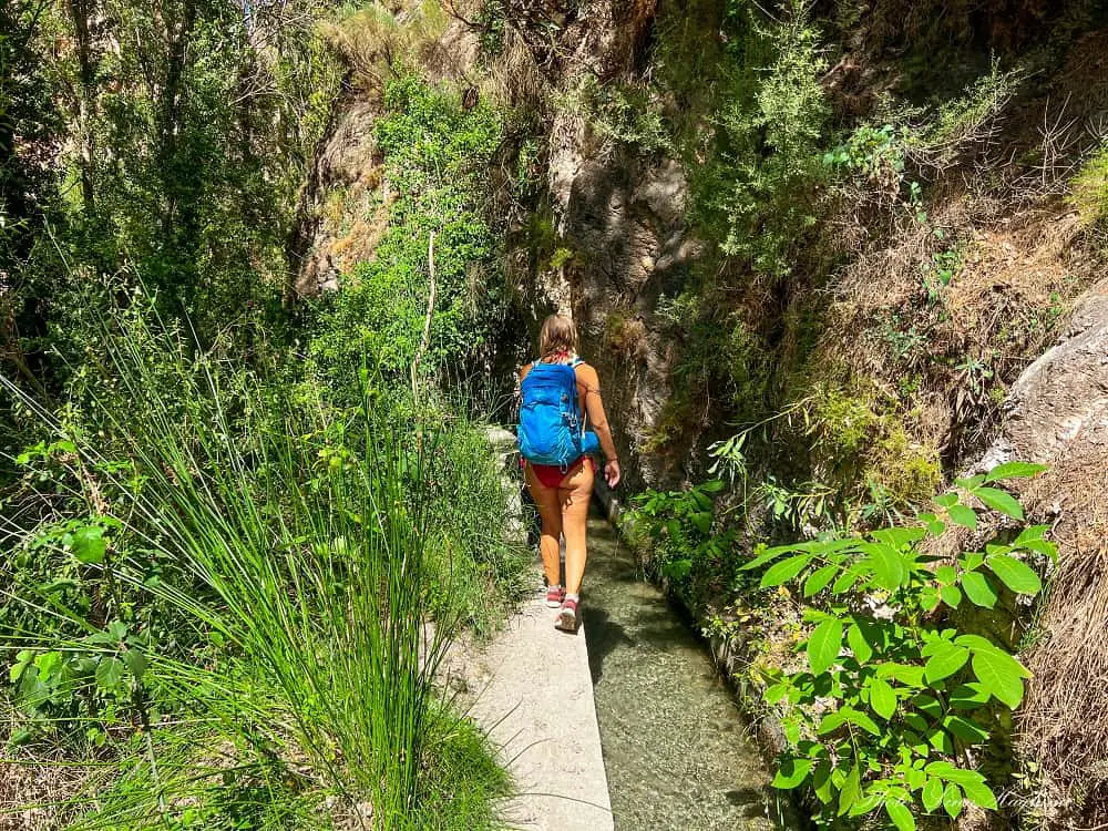 walking ruta de los bolos durcal granada