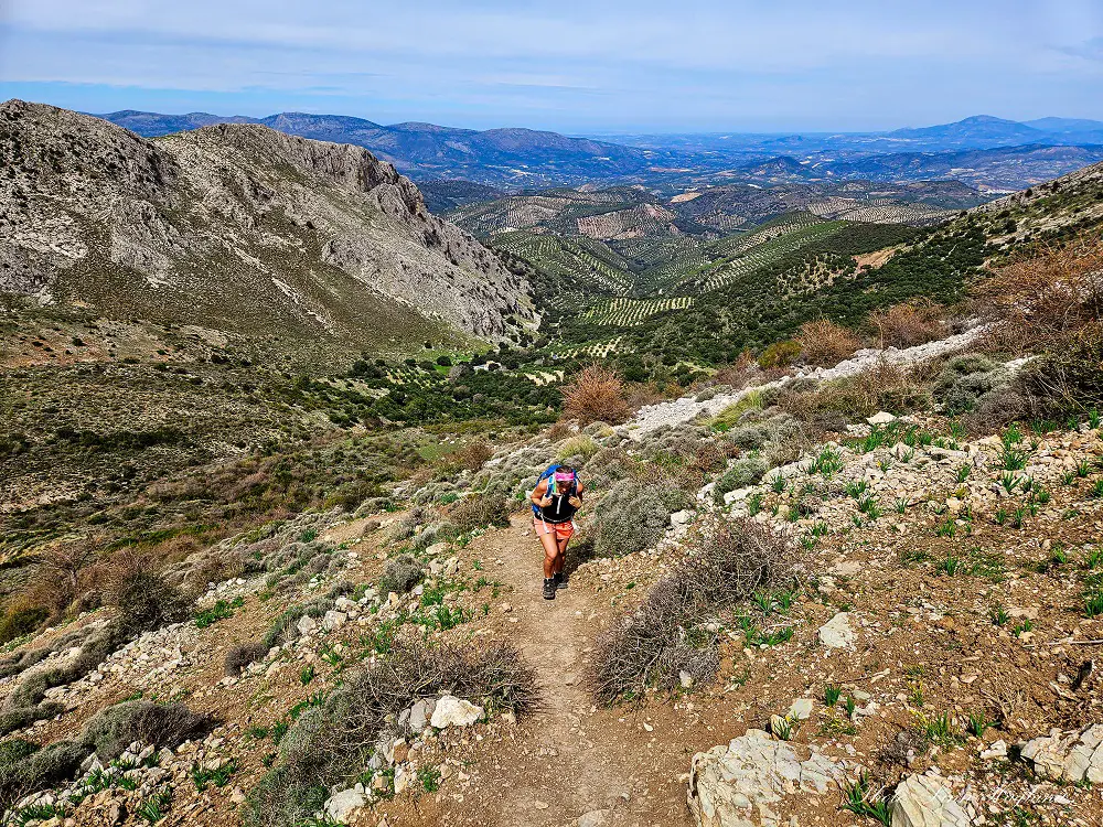 Me hiking to the highest peak in Cordoba Spain.