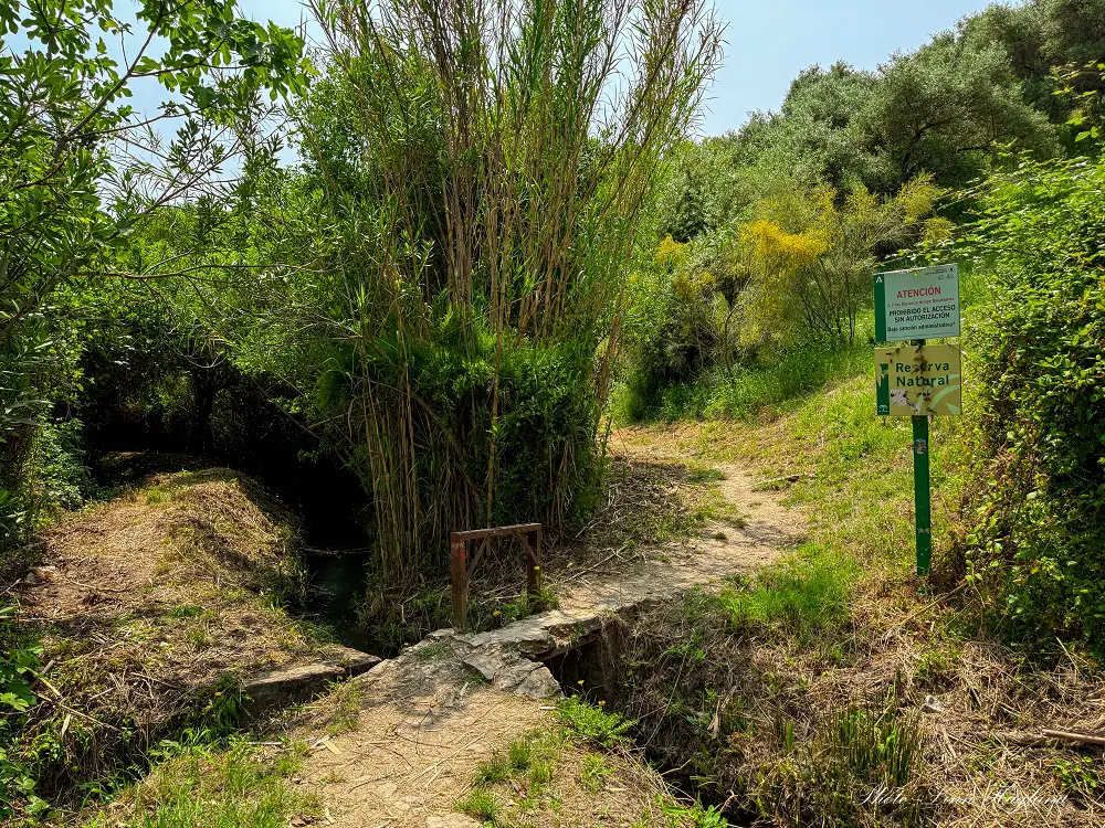 Sign saying only access with permit past this point.