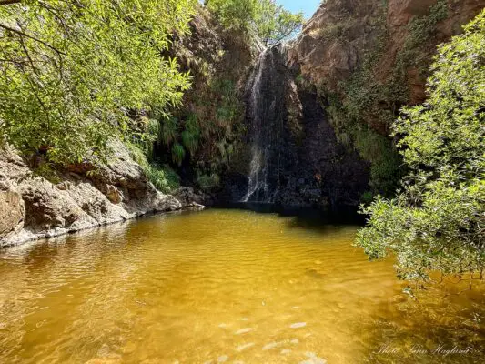 Charco de la Virgen Tolox.