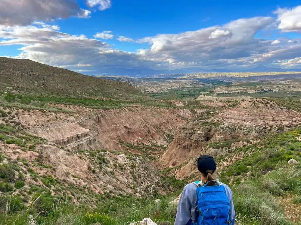 Hiking Miradores de Falla de Baza.